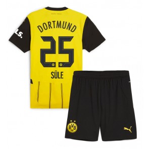 Billiga Borussia Dortmund Niklas Sule #25 Hemmatröja Barn 2024-25 Kortärmad (+ Korta byxor)